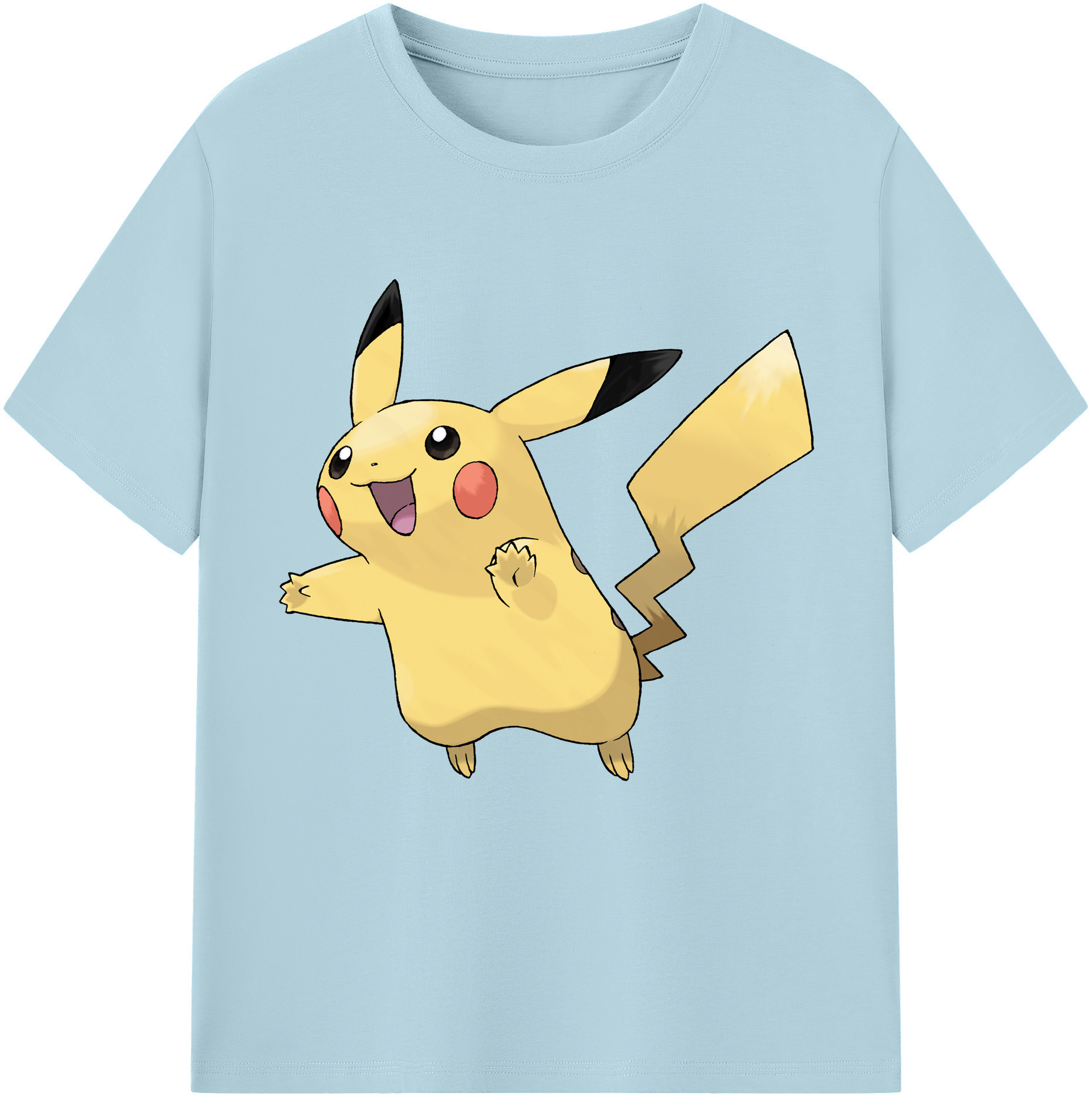 （画像用） ポケットモンスター Pokémon 綿100％半袖Tシャツ（フロントプリント）